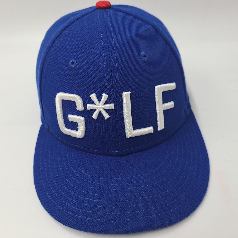 Devereux Golf Hat Snapback New Era 9Fifty‎ Blue White G*LF Logo Proper Threads